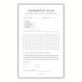 Spaardoel A5 : Vakantie Huis