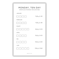 Spaardoel A5 : Monday, Ten Day