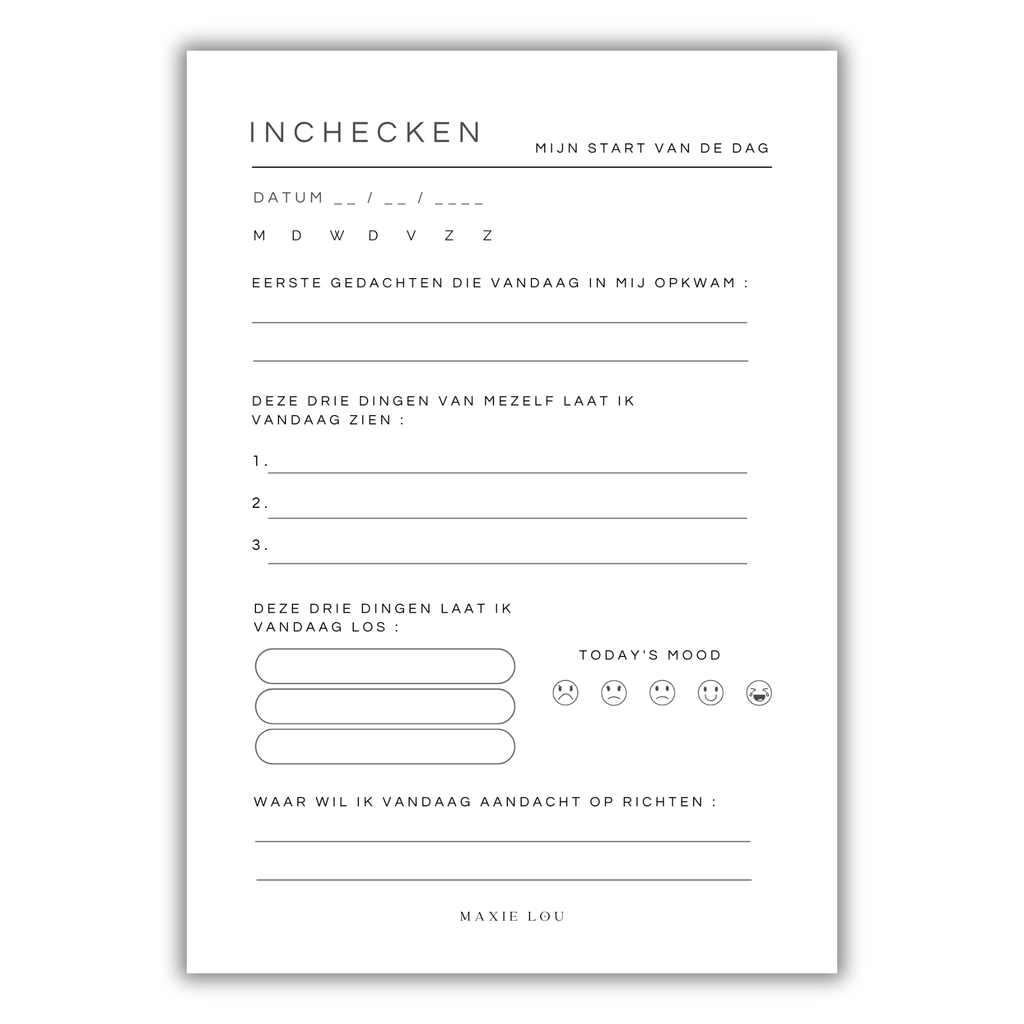 In & Uit Checken