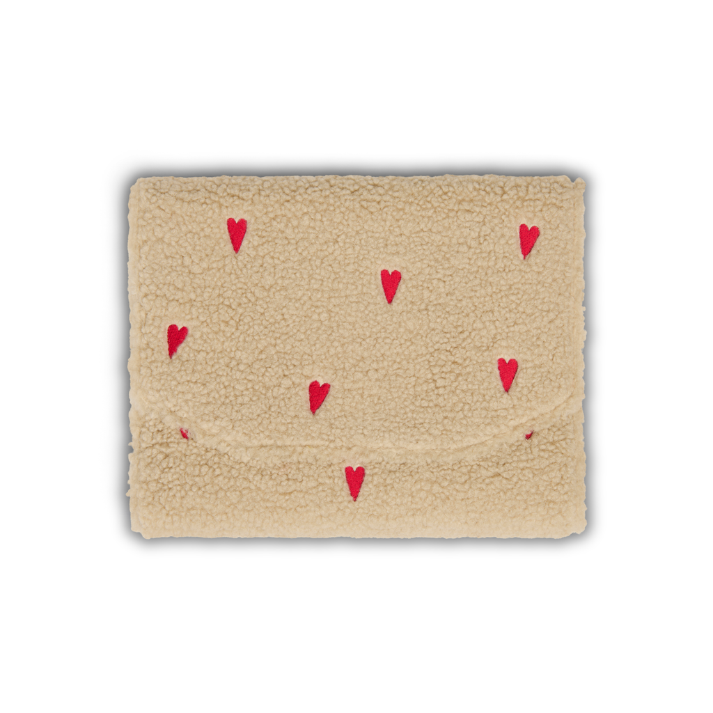 Teddy Red Hearts Binder