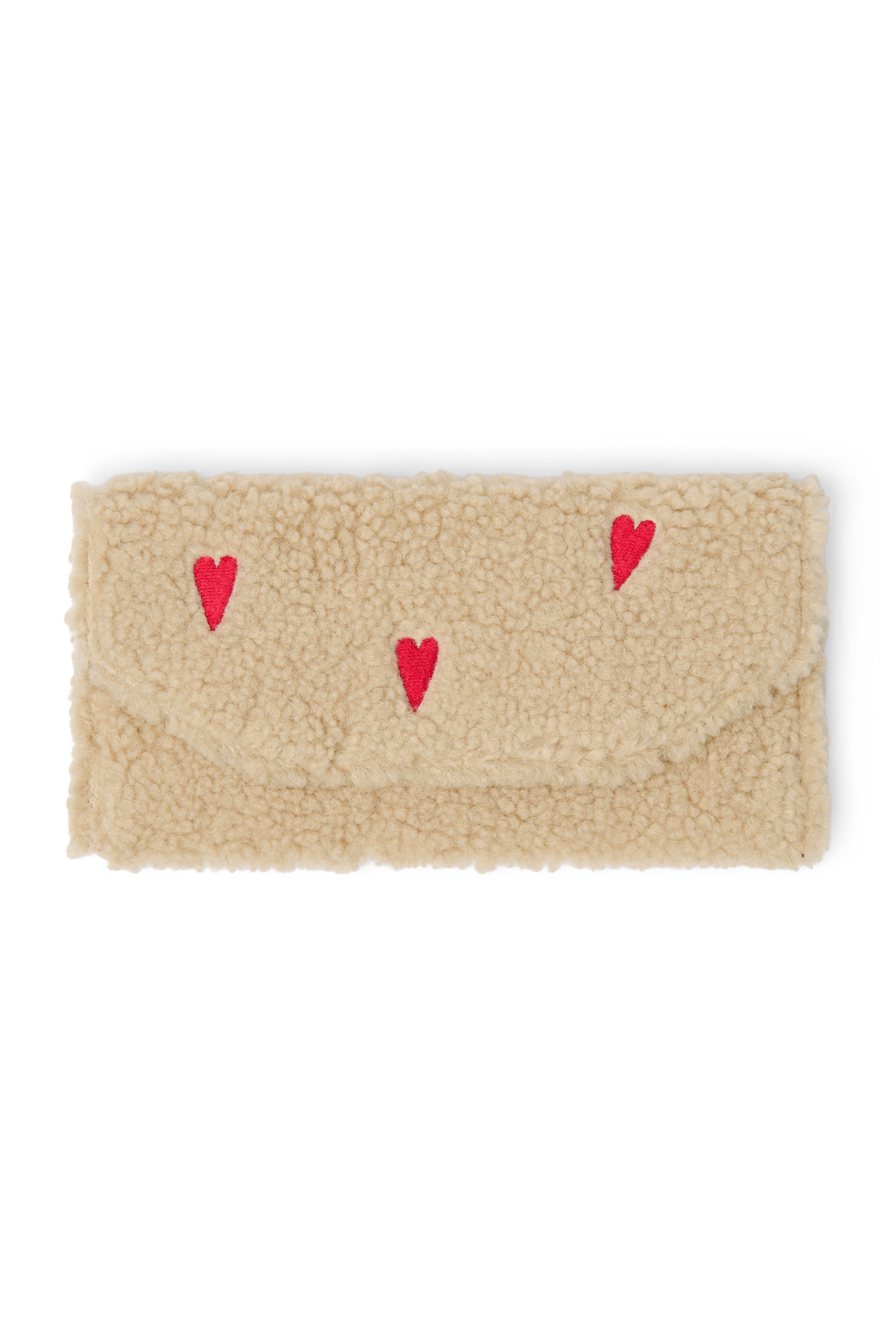 Teddy Red Hearts Portemonnee