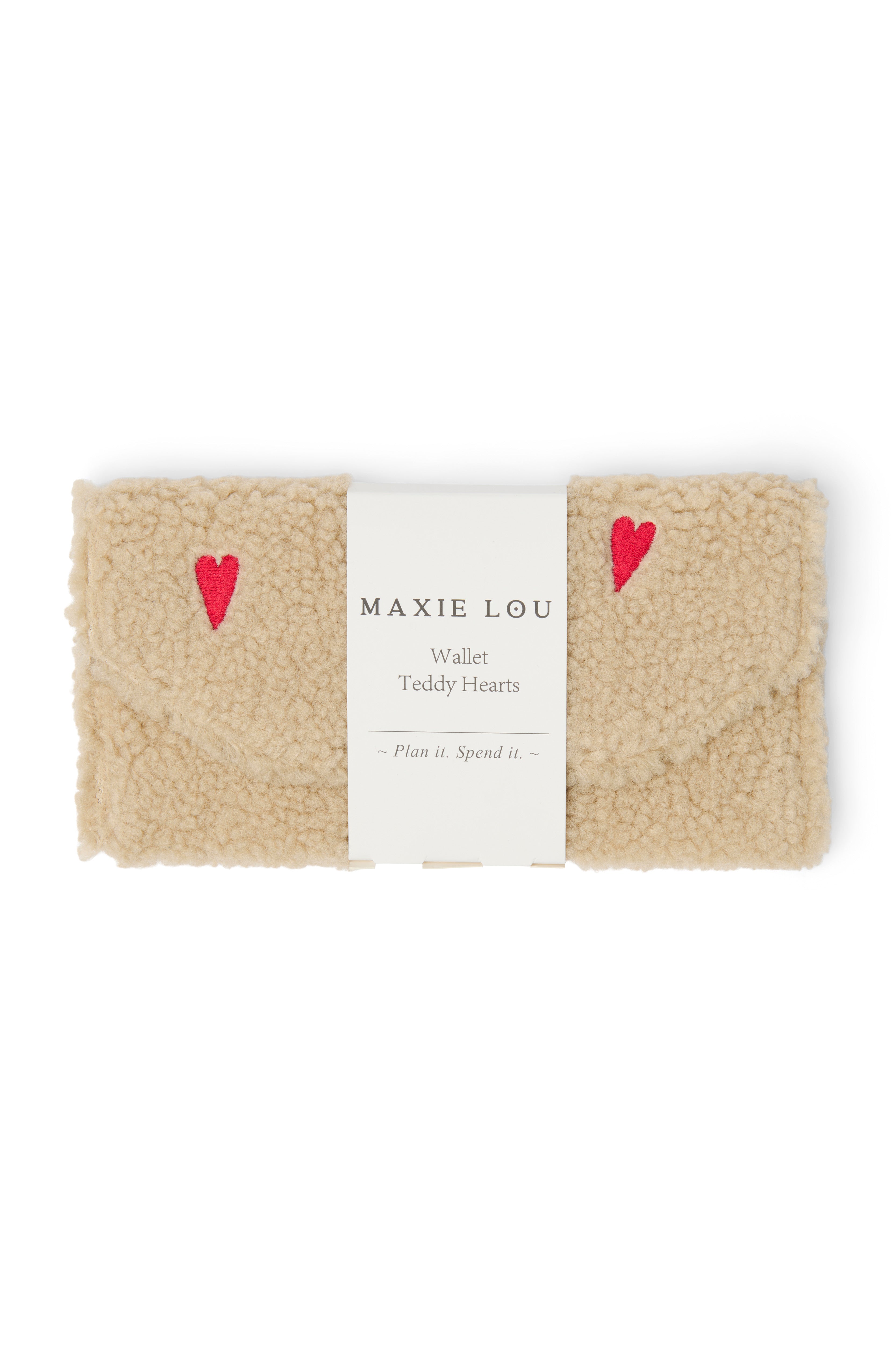 Teddy Red Hearts Portemonnee