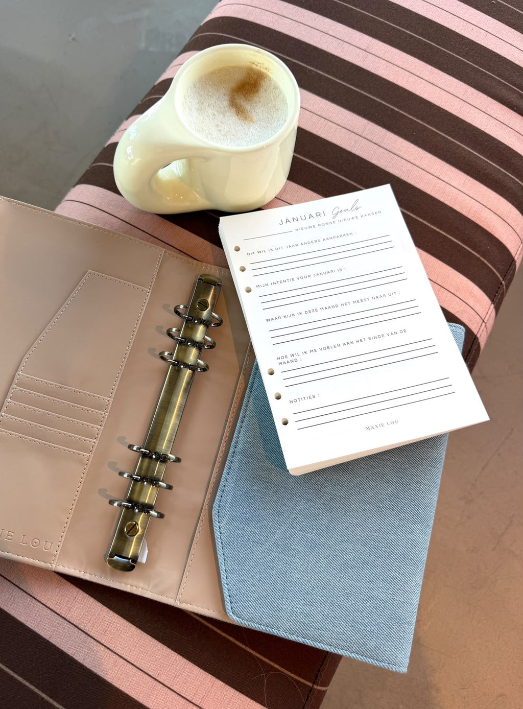 Binder + Agenda