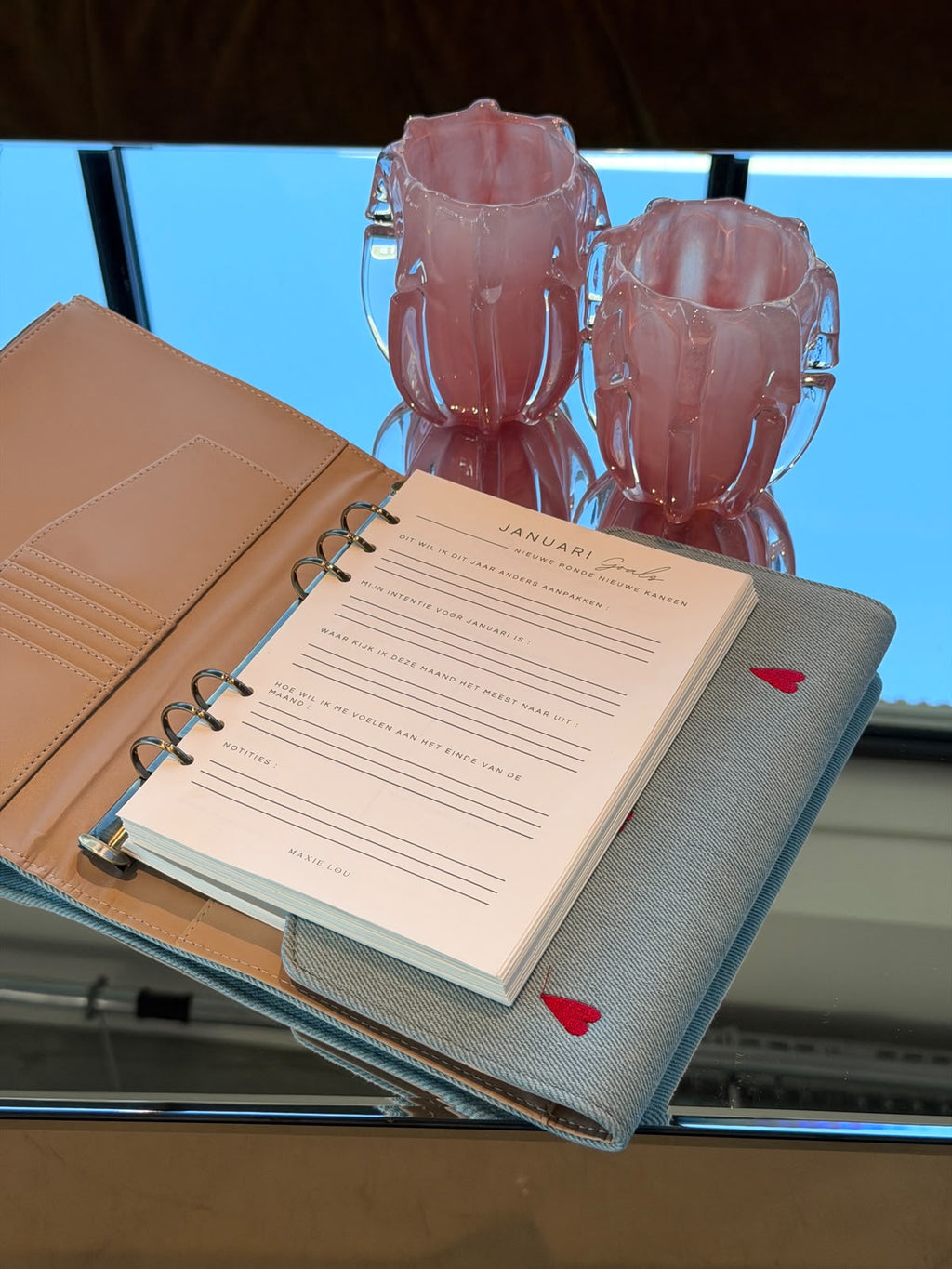 Binder + Agenda