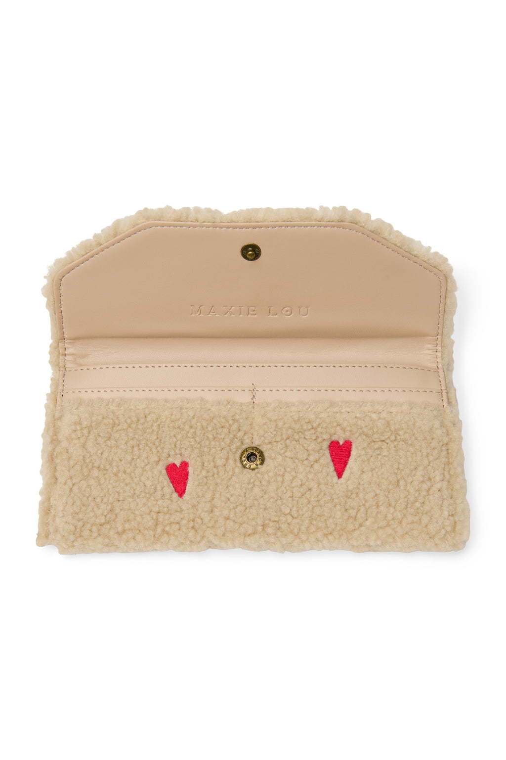 Teddy Red Hearts Portemonnee