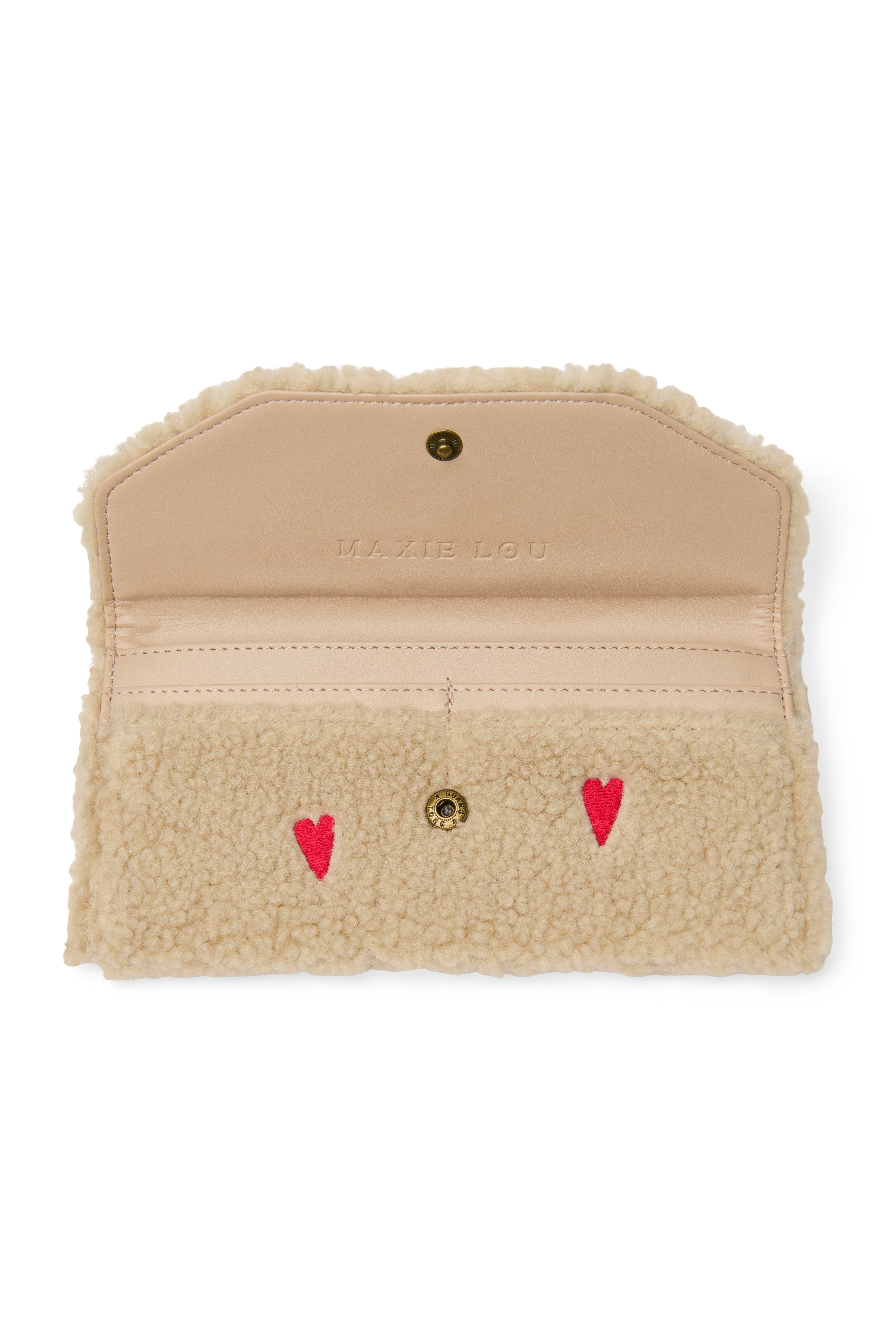 Teddy Red Hearts Portemonnee